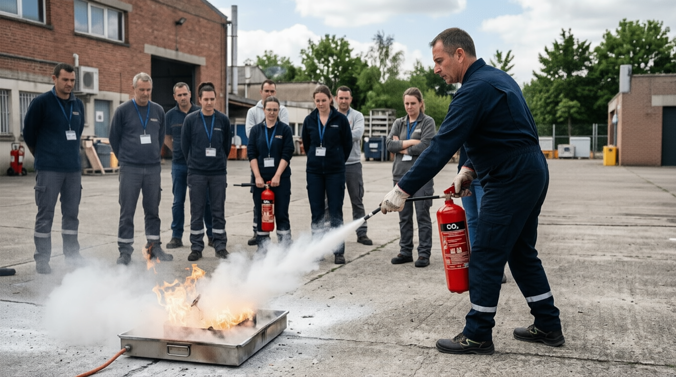 Formation manipulation extincteur Chartres